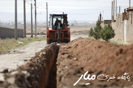 اجرای اصلاح و بازسازی ۲ کیلومتر از شبکه‌های فرسوده توزیع آب در زهک