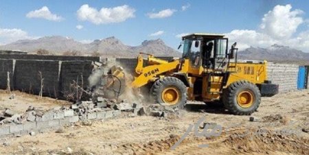 رفع تصرف حدود ۷۰۰ هزار متر مربع از اراضی دولتی سیستان و بلوچستان